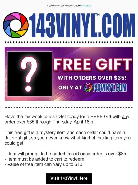 Get Your Free Mystery Gift!