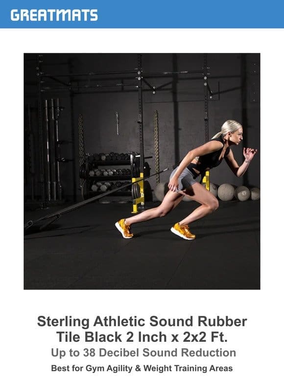 Get Your Gym Sterling-Strong!
