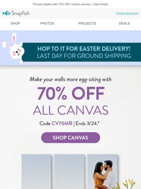 Get a jump start on Easter with this sale， —!