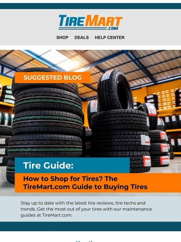 Get the Inside Scoop on Tire Shopping!
