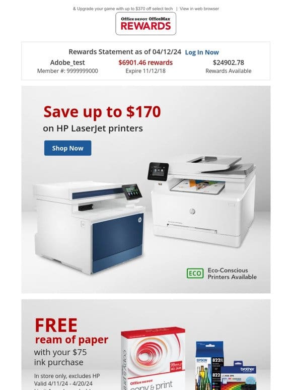 Get the ultimate tech deals – up to $170 off HP LaserJet printers