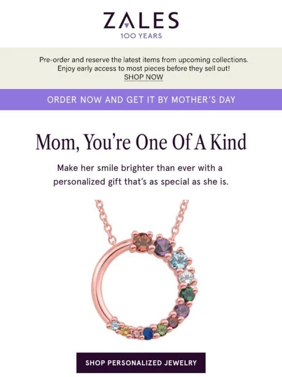 Gifts As Unique As Mom