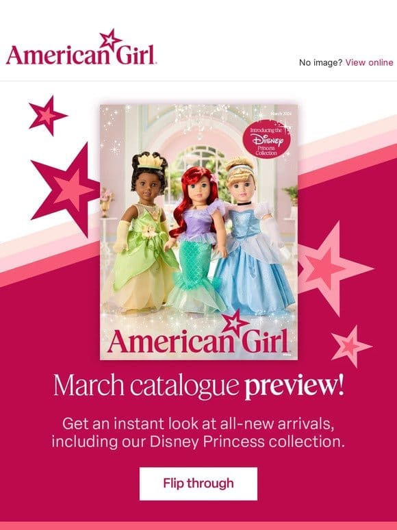 Give a royal welcome to our NEW March catalogue!