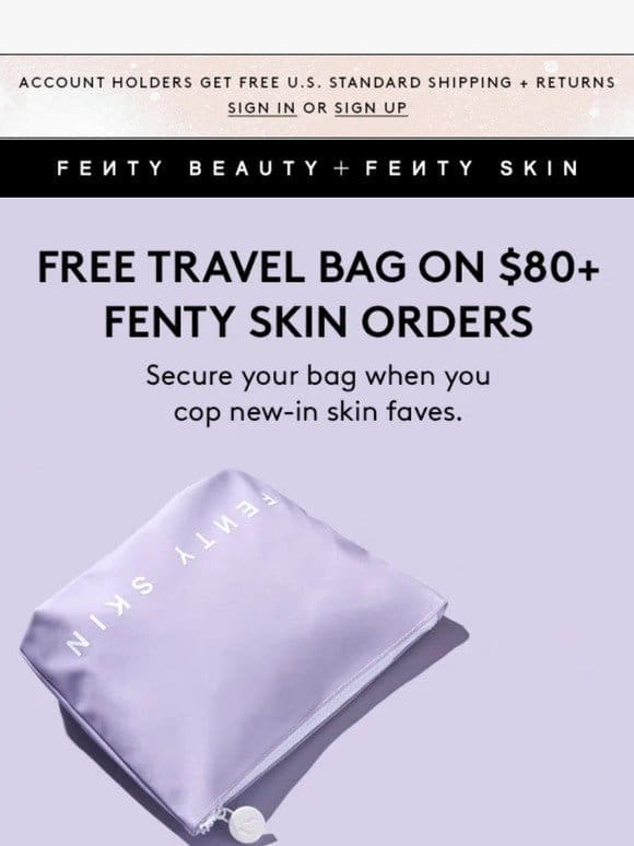 Glowing skin + a free bag? Issa   win-win.