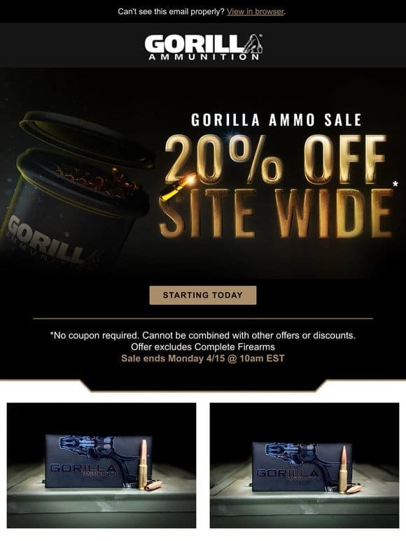 Gorilla Sized Deal