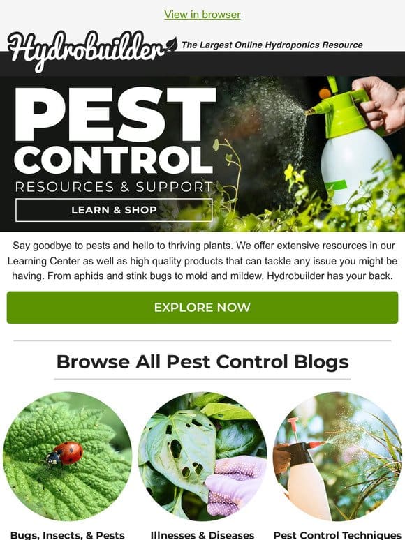 Guard Your Grow: Explore Pest Control Solutions