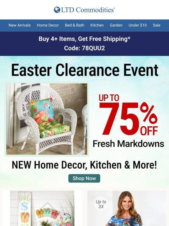HURRY! Easter Deals Hopping Away at Midnight!
