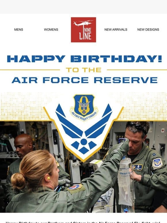 Happy Birthday Air Force Reserve