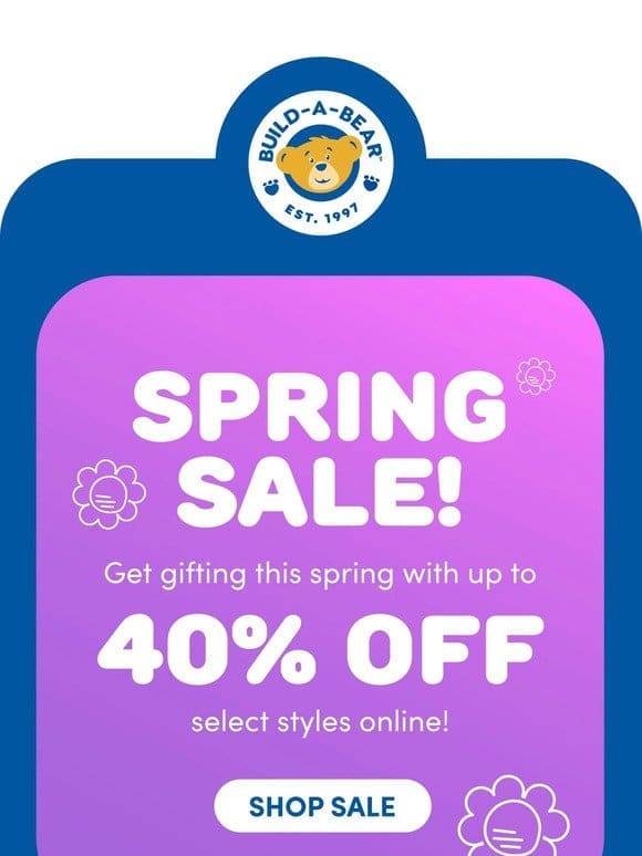 Happy Easter! Up to 40% Off Gifts Online