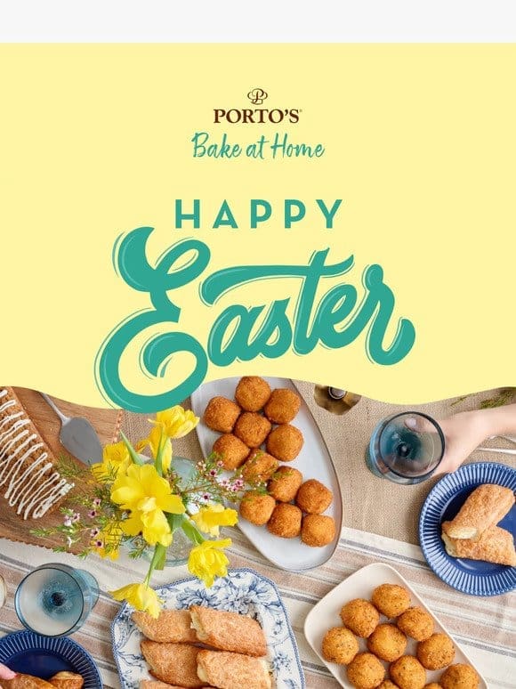 Happy Easter from Porto’s Bake at Home!