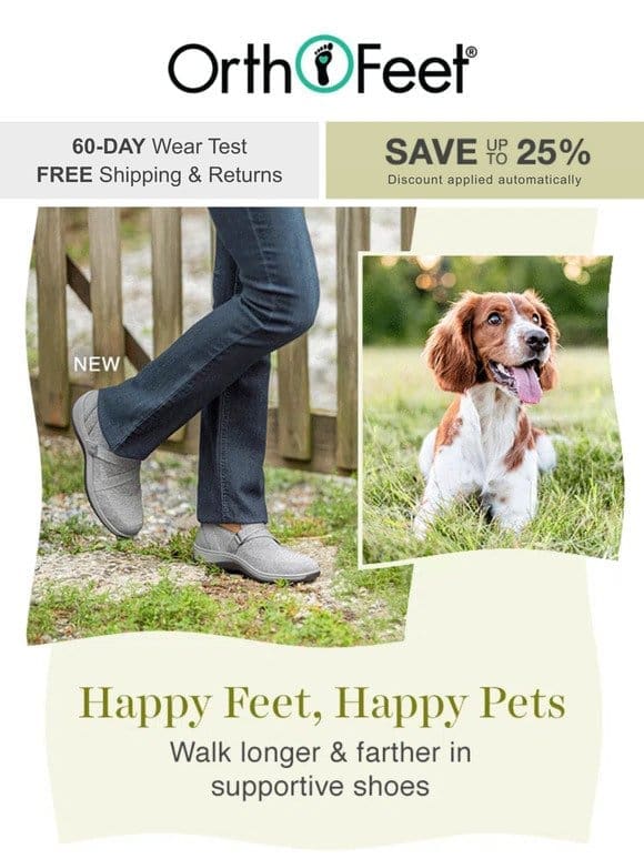 Happy Feet， Happy Pets