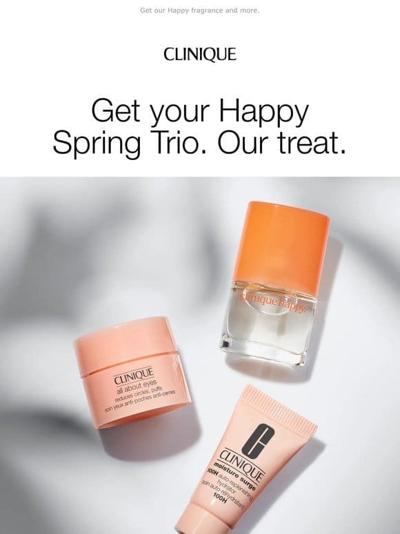 Happy Spring Trio   Enjoy these bright minis free with $50 purchase.