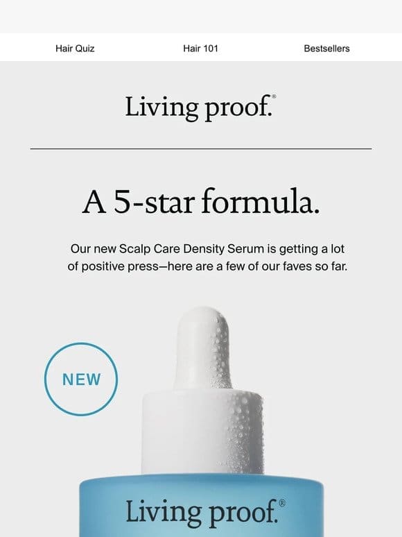 Have you tried our new Scalp Care Density Serum?