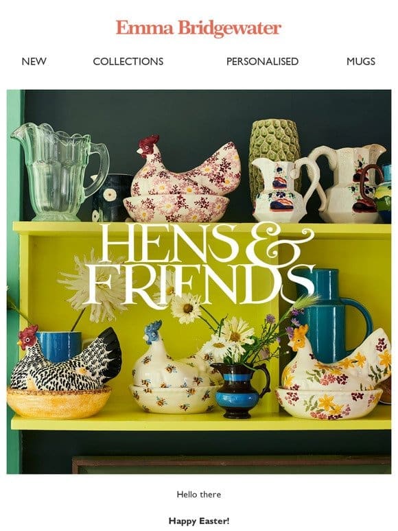 Hens (& Friends) on Nests for All