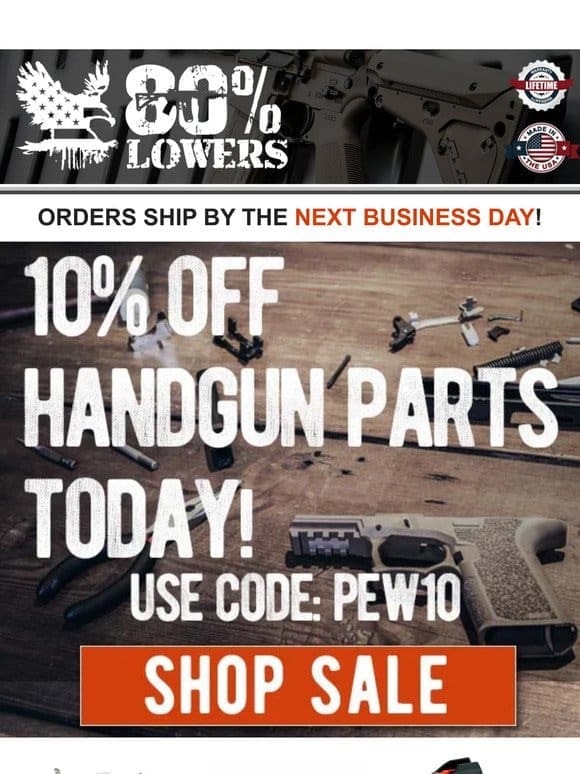Here’s your 10% off!