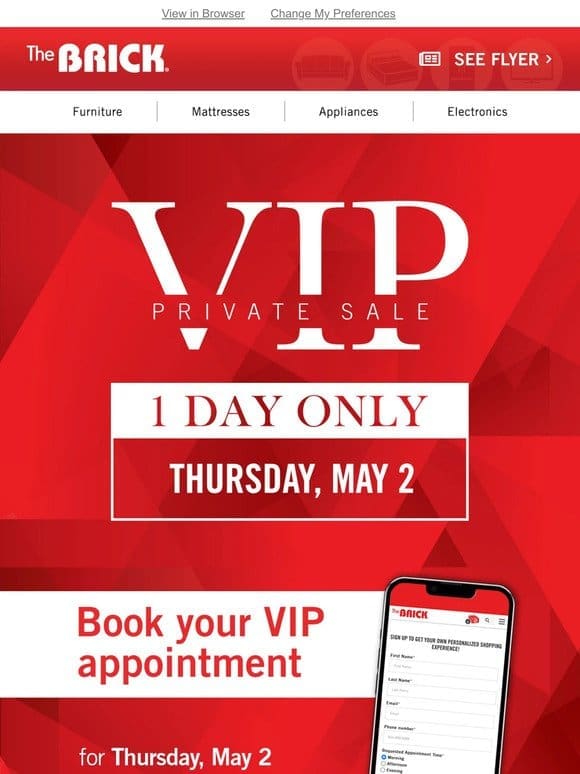 Hey there， Your Exclusive Pass: Sign Up for VIP Deals!