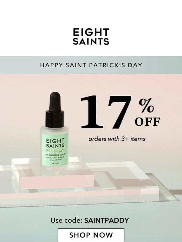 Hey there， you get 17% off!
