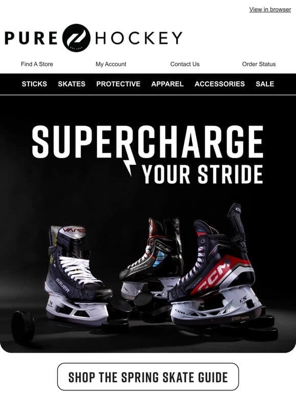 Hey， Shop Our Spring Skate Guide & Find The Best Skates For Your Stride.