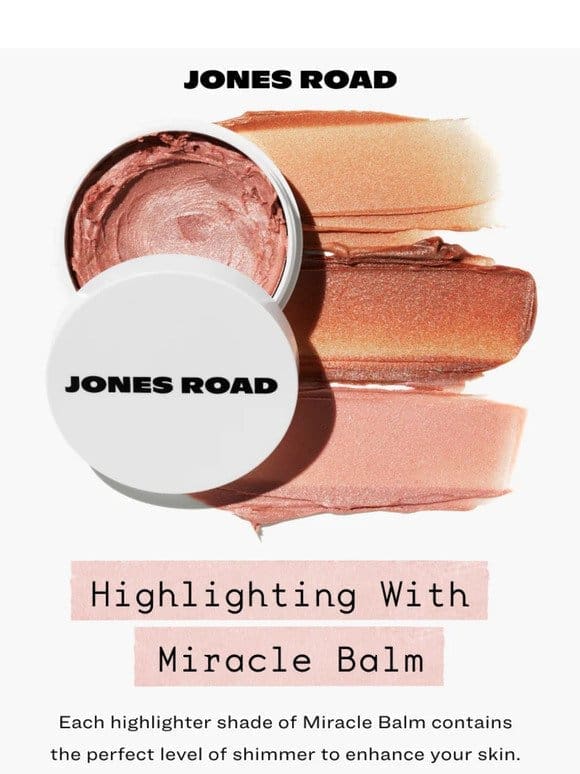 Highlighting with Miracle Balm