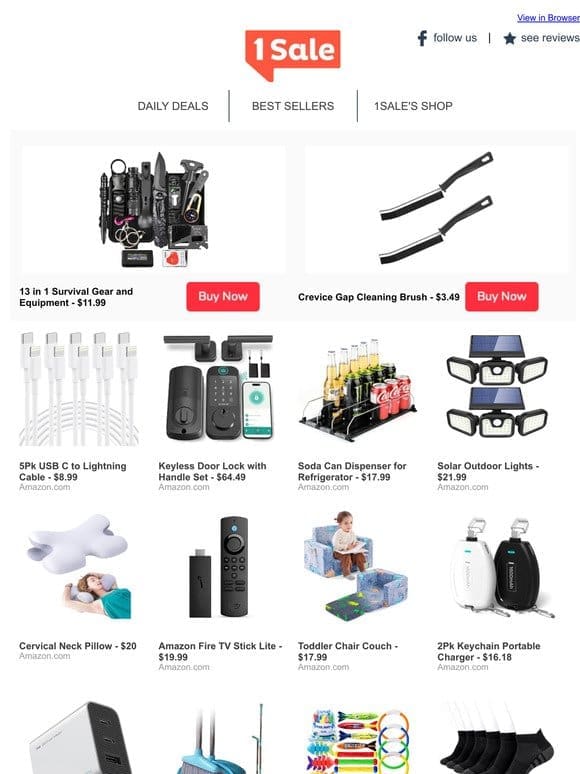 His & Hers Spring Cleaning Tool – All AMAZON Discounts Inside!
