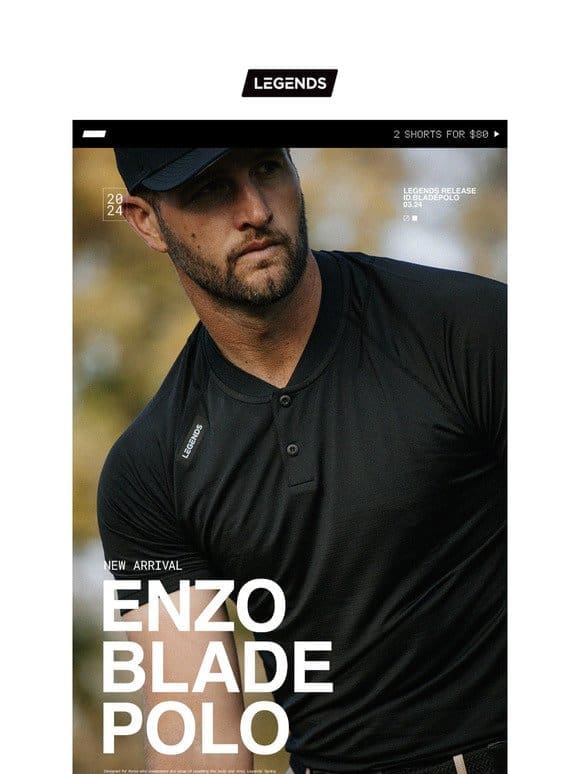 Hot Drop: The Enzo Blade Polo