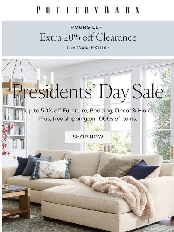 Hours left: Presidents’ Day deals