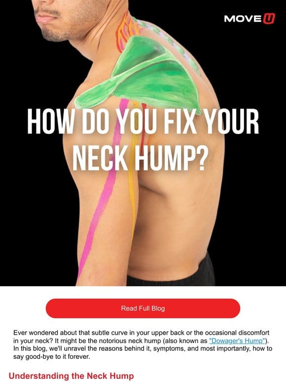 How Do You Fix Your Neck Hump?