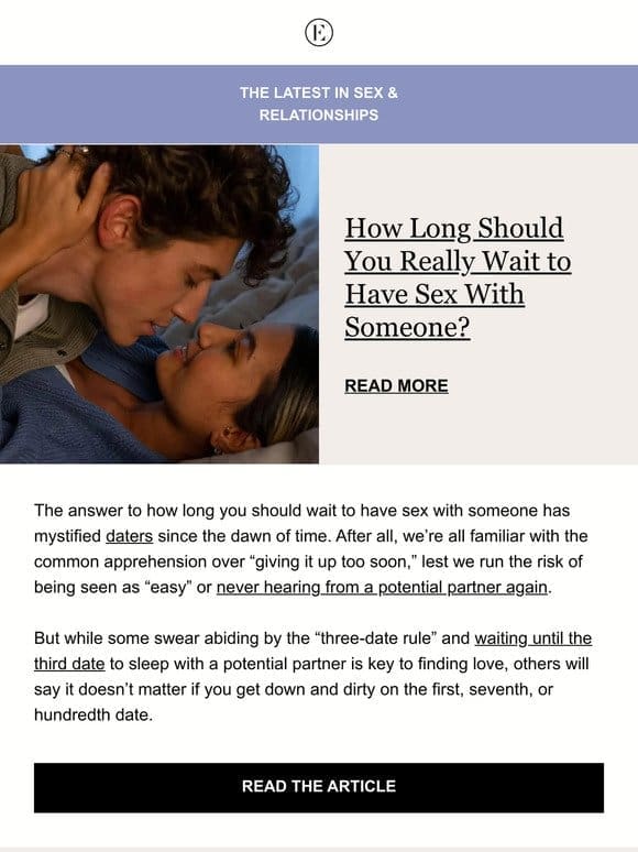 How Long Should You Wait to Have Sex With Someone?