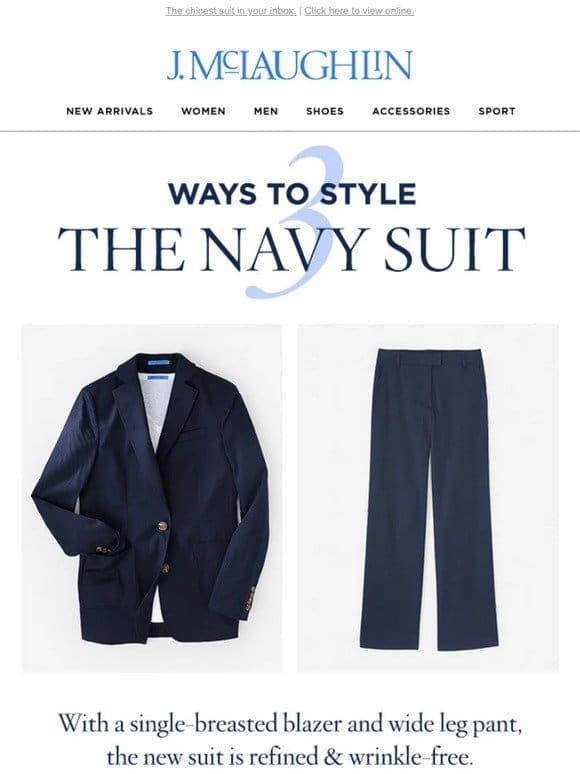 How To: Style The Navy Suit