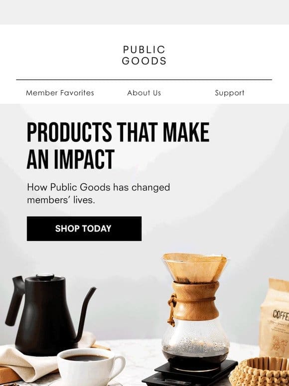 How our products make an impact