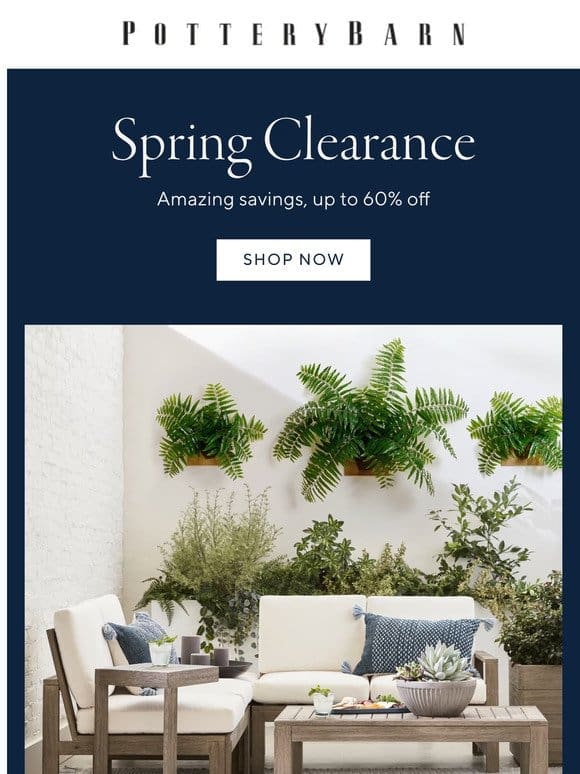ICYMI: Spring clearance deals are here!