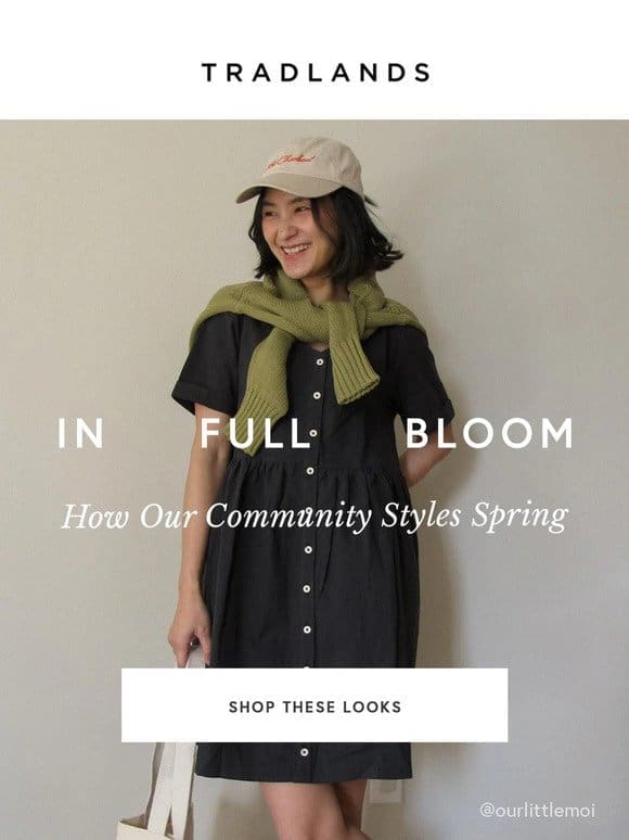 In Full Bloom. Inspired by Our Community.