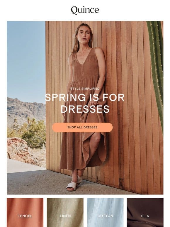 Incoming: the spring dress collection