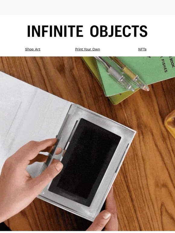 Infinite Objects: Unboxed   April 2024
