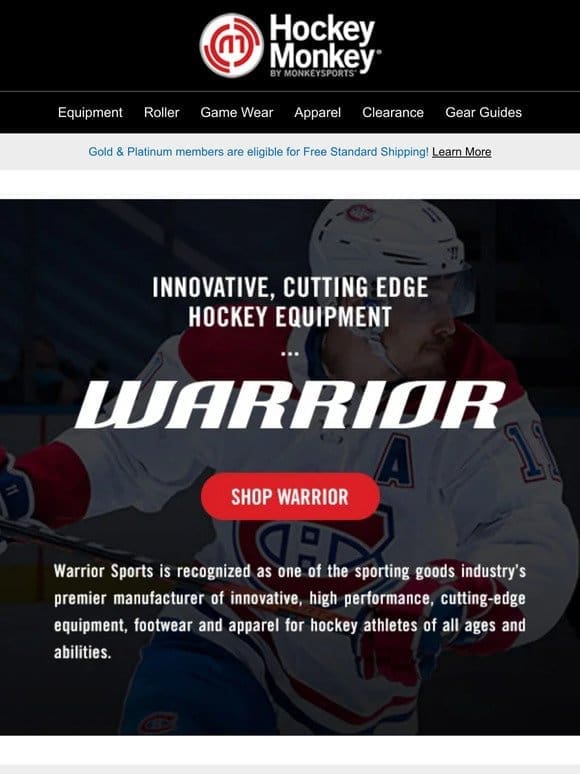 Innovative， cutting edge equipment from Warrior: Browse the most popular & top sellers