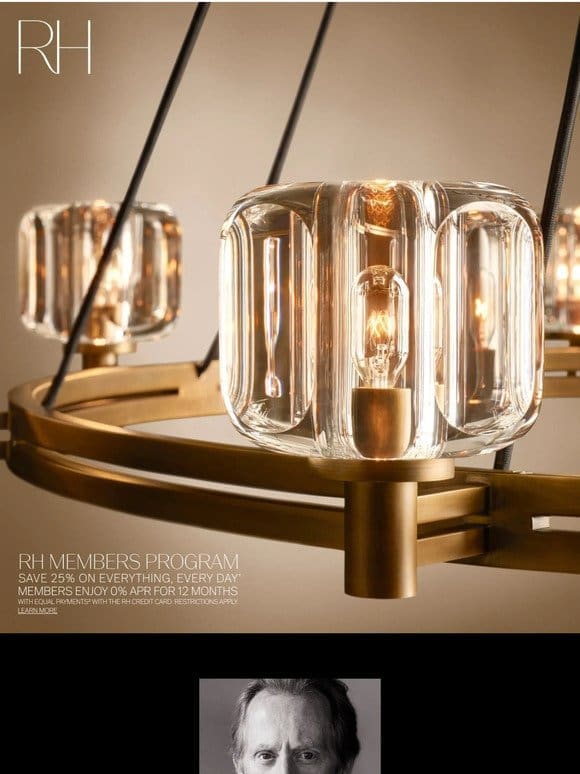 Inspired Illumination. Solid Crystal Lighting Collections by Jonathan Browning.