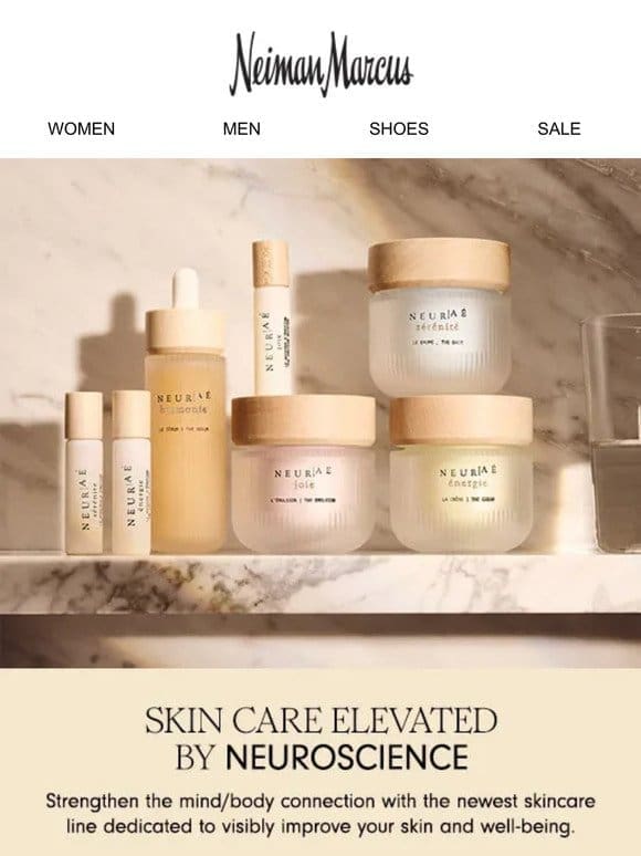 Introducing Neuraé – skincare for the mind-skin connection