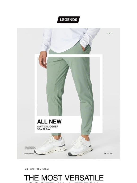 Introducing: New Color for the Aviation Jogger
