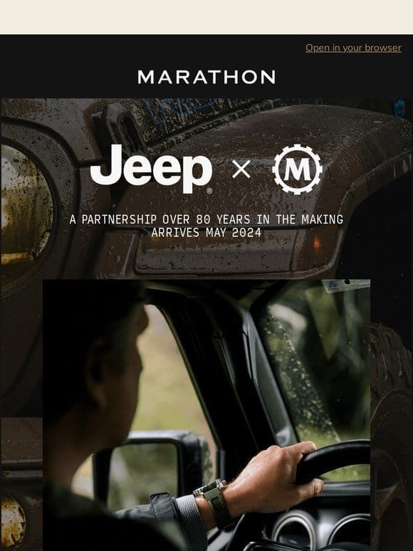 Introducing: The Jeep® x Marathon Series