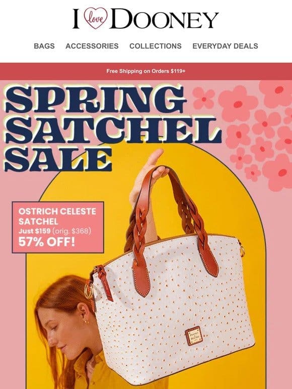 Introducing: The Spring Satchel Sale—up to 70% Off!