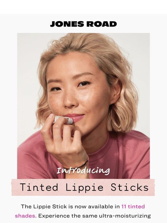 Introducing Tinted Lippie Sticks