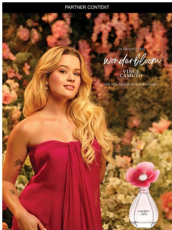 Introducing Wonderbloom with Ava Phillippe by Vince Camuto & Parlux Ltd.