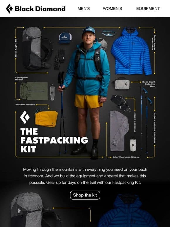 Introducing the Fastpacking Kit