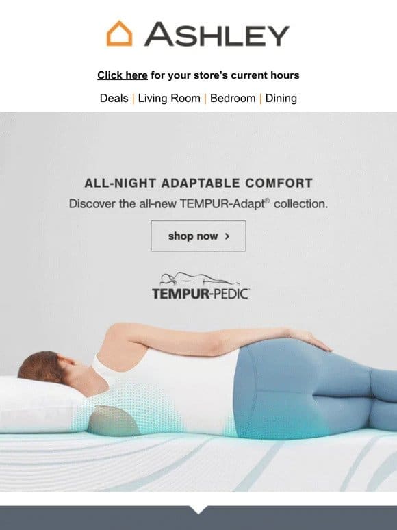 Introducing the TEMPUR-Adapt Collection for the Perfect Night’s Sleep
