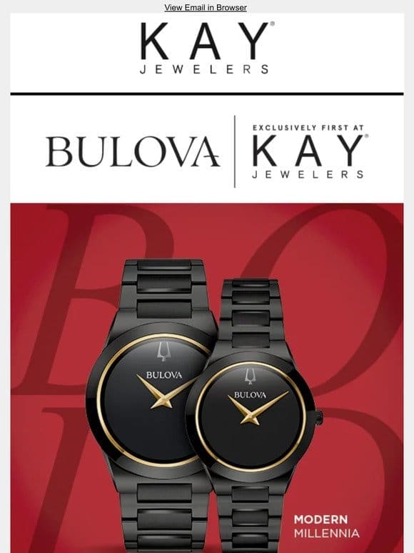 Introducing the perfect gift from The Millenia Collection by Bulova