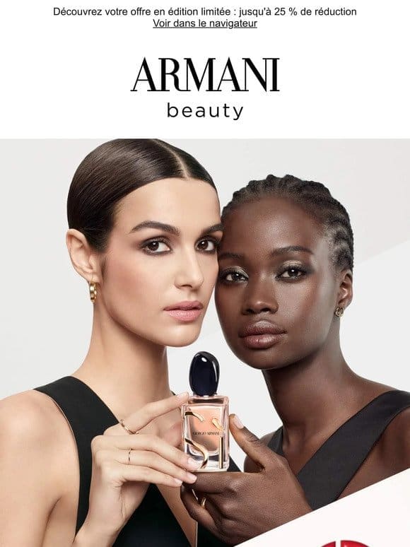 Invitation exclusive Armani beauty