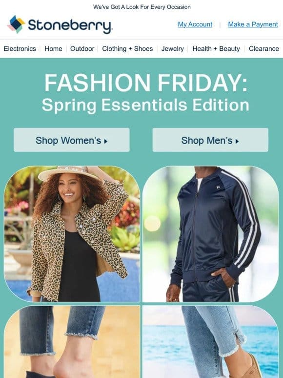 It’s Fashion Friday， Check Out These Outfits!