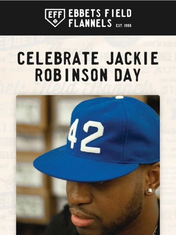 It’s Jackie Robinson Day!