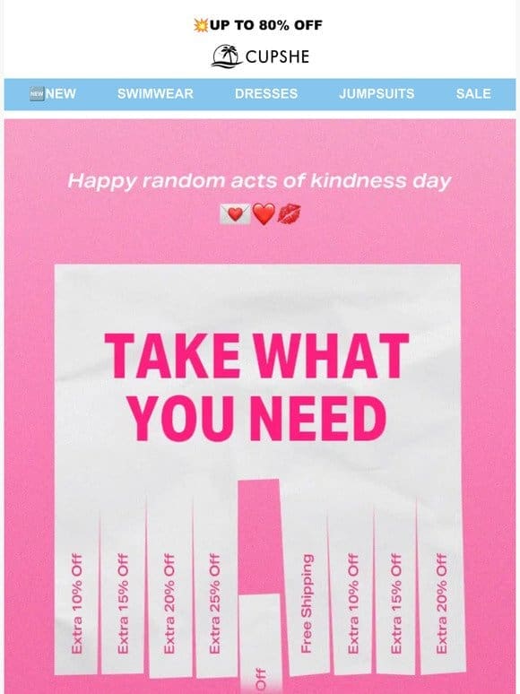 It’s Random Act Of Kindness Day