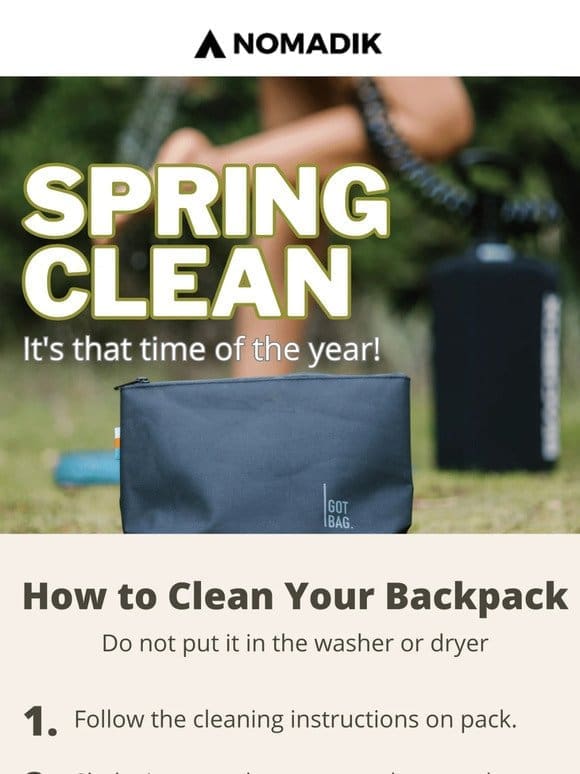 It’s Spring Clean Time!